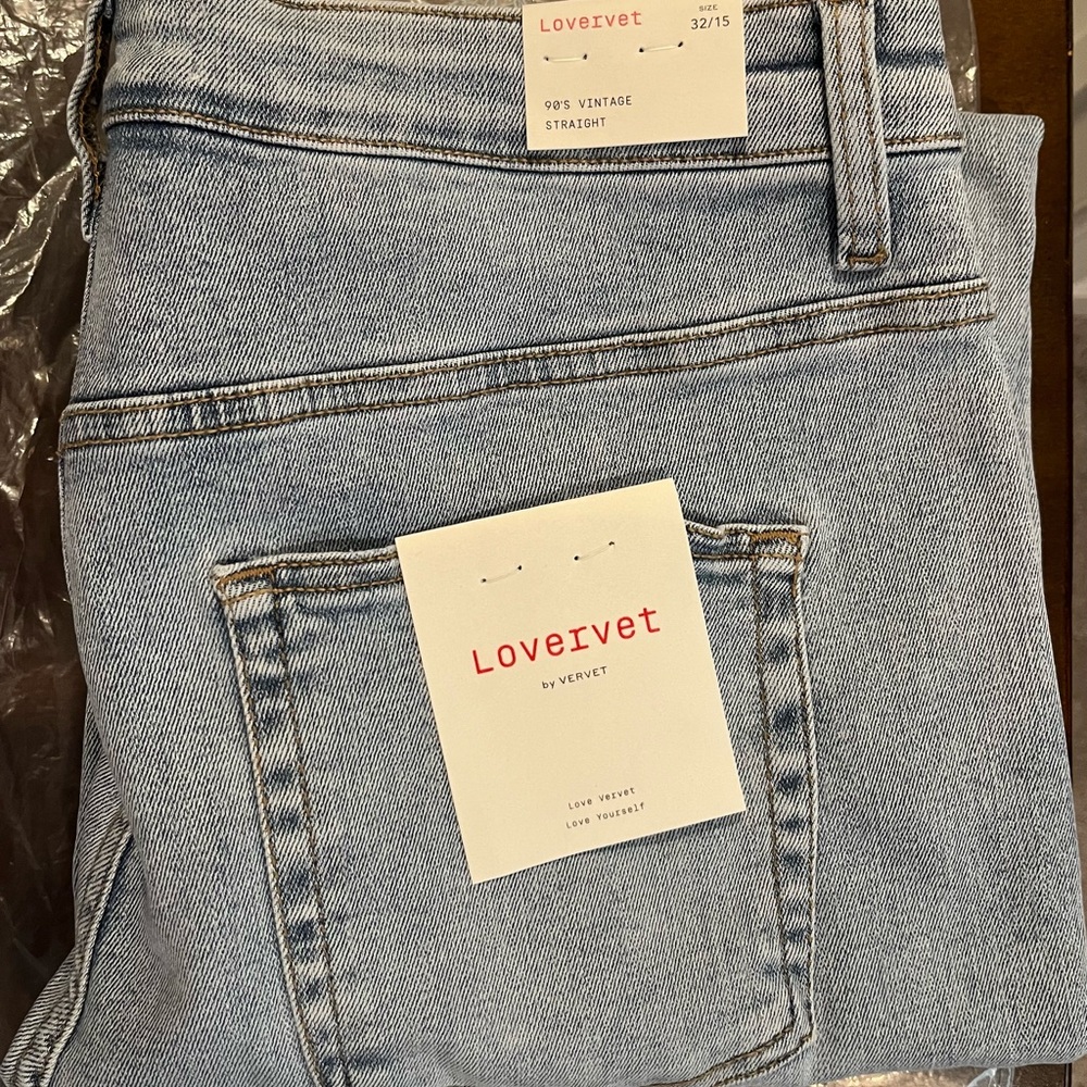 Lovervet 90’s Vintage Straight Leg Jeans